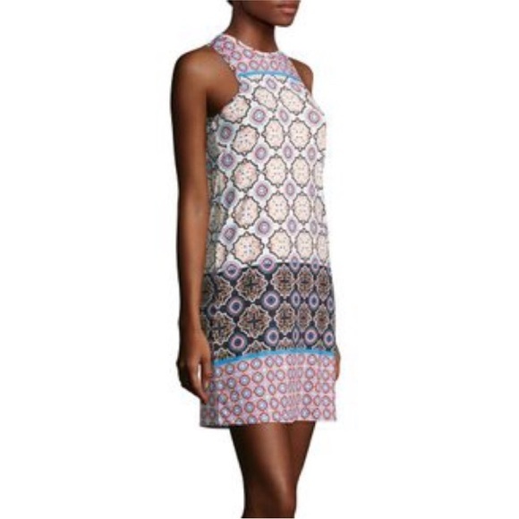 Yumi Kim mod for you geometric print shift dress size XS new - Picture 2 of 6